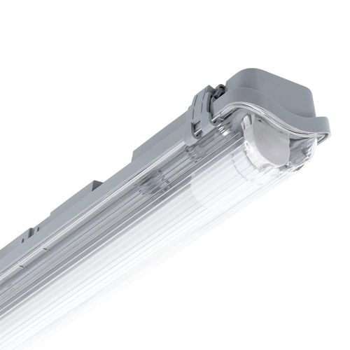 Réglette Étanche Avec Tube Led 60cm Ip65 Blanc Chaud No Flicker 3000k
