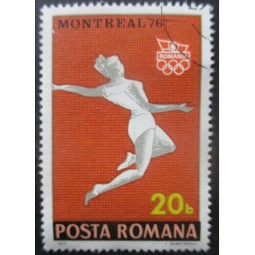 Roumanie N°2964 Jeux Olympiques De Montréal 1976 Oblitéré
