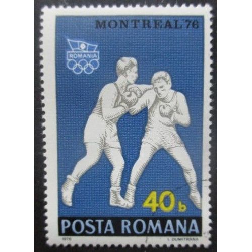 Roumanie N°2965 Jeux Olympiques De Montréal 1975 Oblitéré