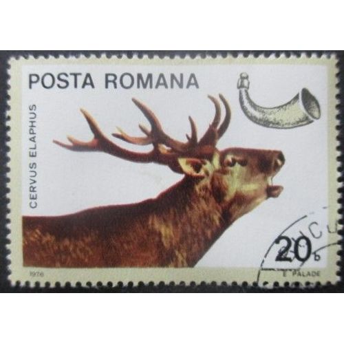 Roumanie N°2978 Cerf Oblitéré