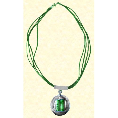 Collier / Tour De Cou Multi Cordons Avec Pendentif