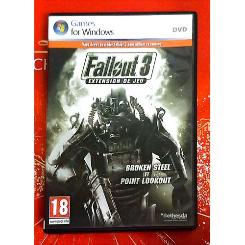 Jeu Pc Fallout 3 Extension /16 /X2