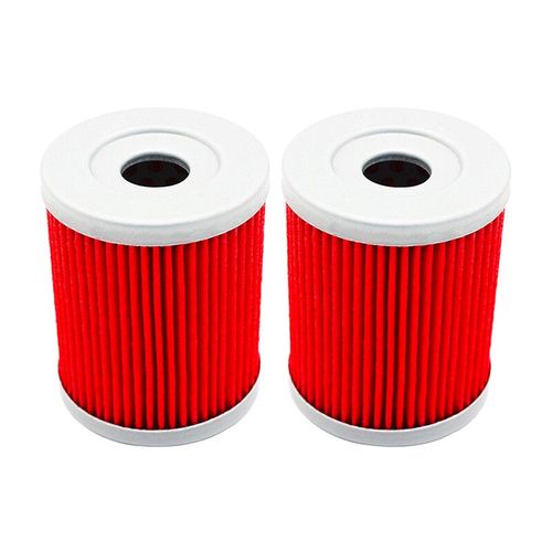 Filtre À Huile De Moto Pour Suzuki,Dr125,Drz125,Dr200,Se,Dr200s,Van Van,Rv125,Montres 200,Burgman An250,An400,An 250- 2pcs-Red-C9