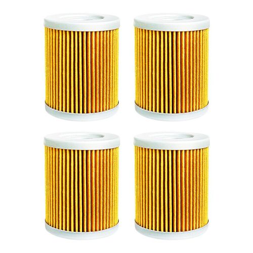 Filtre À Huile De Moto Pour Suzuki,Dr125,Drz125,Dr200,Se,Dr200s,Van Van,Rv125,Montres 200,Burgman An250,An400,An 250- 4pcs-Yellow