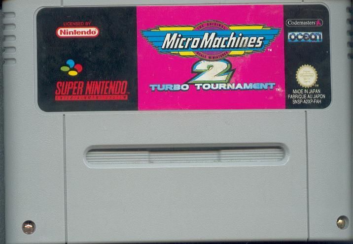 Micromachines 2 Turbo Tournament Snes Super Nintendo