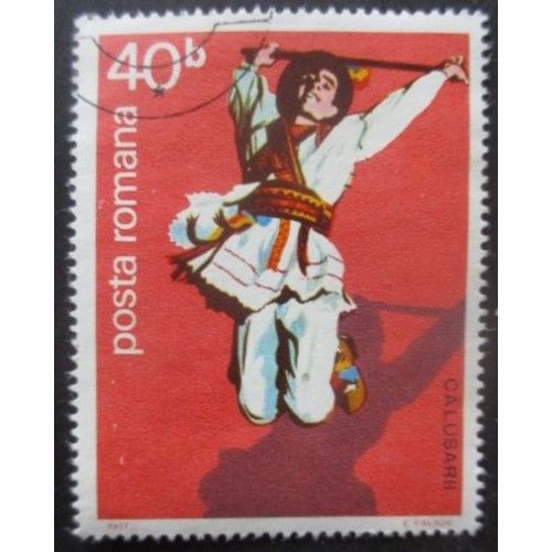 Roumanie N°3073 Danse Populaire Oblitéré