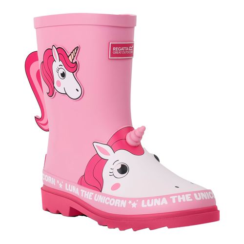 Chaussures Regatta Bottes De Pluie Mudplay Enfant Rose