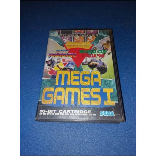 Mega Games 1 Megadrive Mega Drive Super Hang On Columns World Cup 90