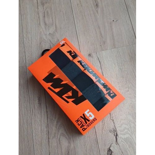Pack Neuf 5 Boxers Moto Ktm Coton Elasthanne