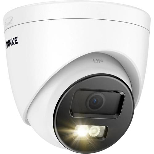 Caméra de surveillance extérieure, IP, Turrent, 4 PC, filaire, rotation à 85°, blanche