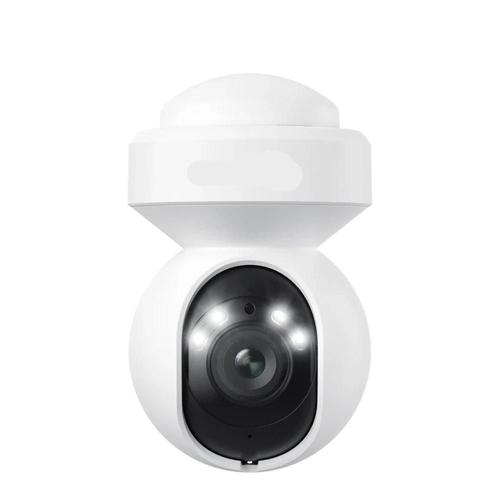 Caméra de surveillance, 5MP, vision nocturne, 5G, WiFi, extérieur, détection de mouvement AI, blanc