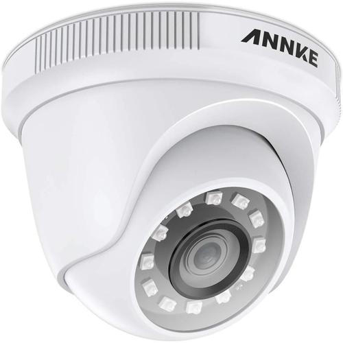 Caméra de surveillance, 4 pièces. 2MP, IP66, étanche, vision nocturne 30 m, blanc