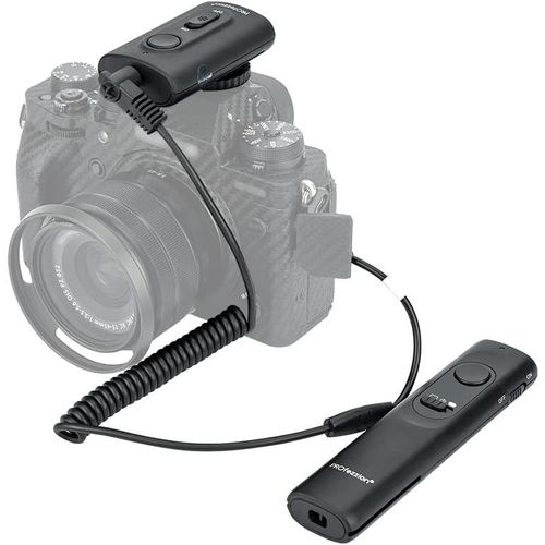 165ft Télécommande Caméra sans Fil Déclencheur pour Fujifilm X-M5 X-H2 X-T5 X-T4 X-T3 X-T2 X-T1 X-T30 X-T20 X-T10 X-T100 X100VI X100V X100F X100T X-PRO3 X-PRO2 X-E3 X-H1 GFX 100 GFX 50S(Q155)