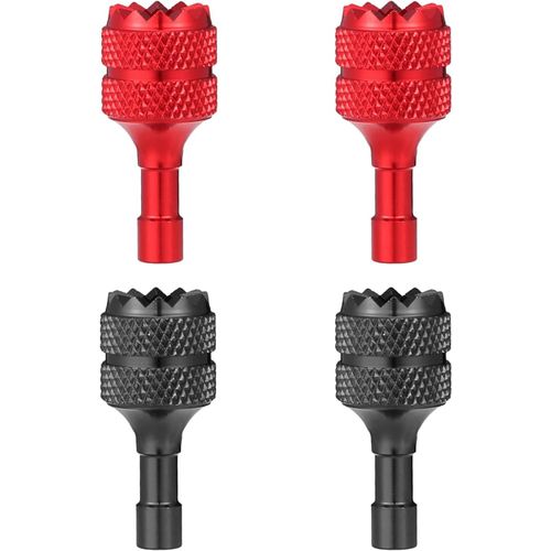 4pcs Télécommande Stick De Drone,Mini Manette Stick De Drone Compatibles Avec Les Accessoires De Contrôleur Intelligent Dji Mini 3 Pro Dji Rc(Rouge Noir)(Q857)-Vsbdyufgsuydf