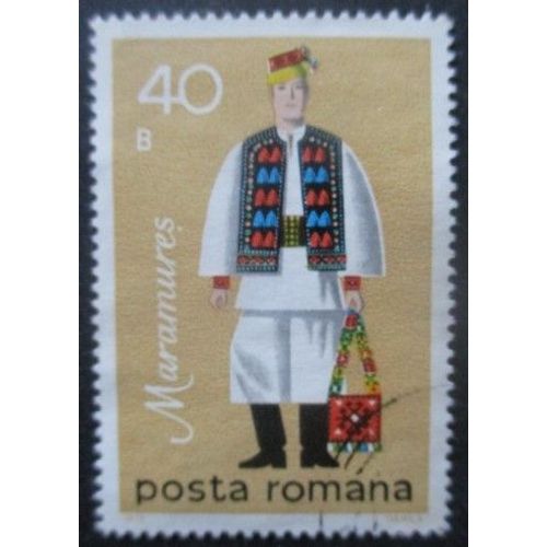 Roumanie N°3198 Costume National Oblitéré