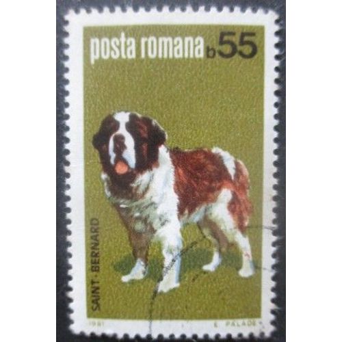 Roumanie N°3314 Chien Oblitéré