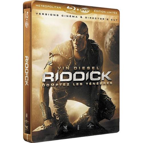 Riddick - Version Cinéma + Version Director's Cut - Édition Limitée Boîtier Steelbook Blu-Ray + Dvd