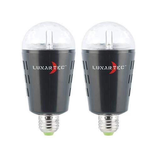 2 ampoules disco à LED E27 - Étoiles scintillantes