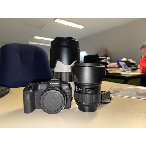 Canon EOS R8 24.2 mpix Plein Format + Objectifs Pro + Bague RF-EF