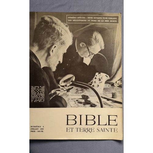 Bible Et Terre Sainte 4 - Les Manuscrits De La Mer Morte