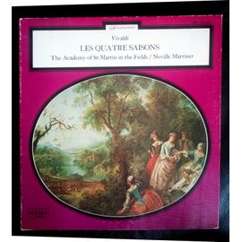 Vivaldi Les Quatre Saisons Neville Marriner 33t