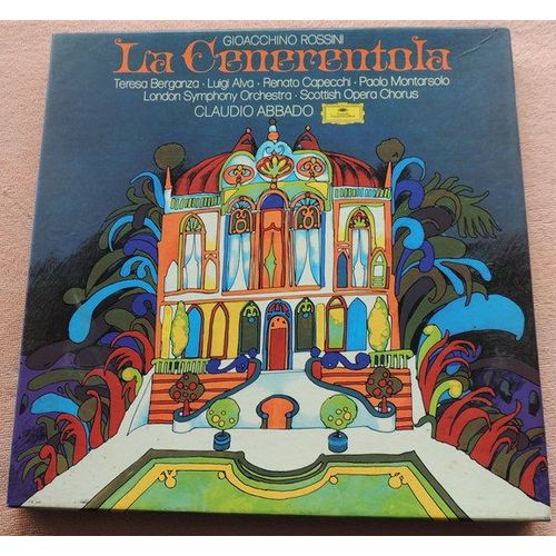 G.Rossini - Teresa Berganza · Luigi Alva · Renato Capecchi · Paolo Montarsolo, London Symphony Orchestra · Scottish Opera Chorus, Claudio Abbado ¿ La Cenerentola -  Coffret De Trois 33t Lp