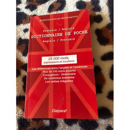 Dictionnaire De Poche Anglais Français 