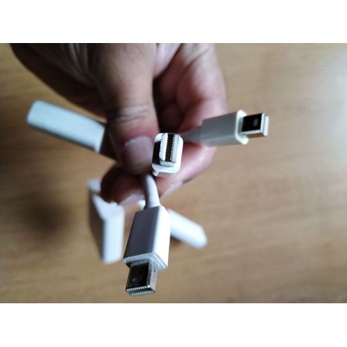 Lot de 3 adaptateurs Apple MacBook mini display port