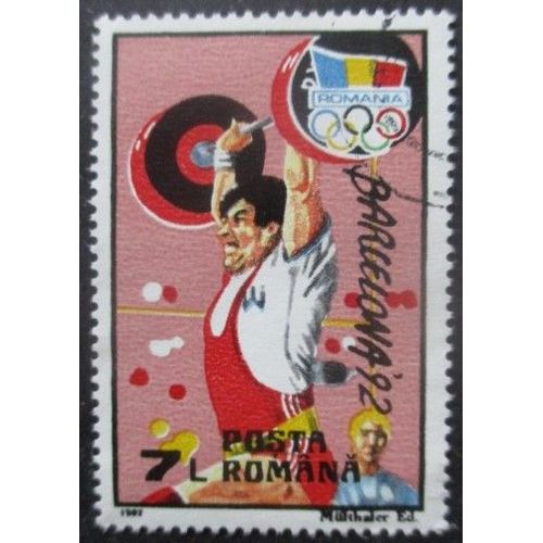 Roumanie N°4025 Jeux Olympiques De Barcelone 1992 Oblitéré