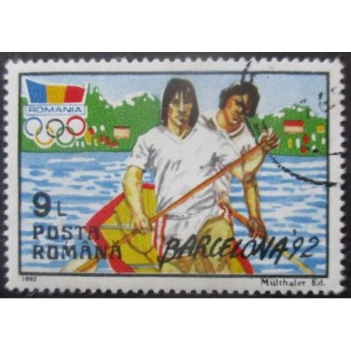 Roumanie N°4026 Jeux Olympiques De Barcelone 1992 Oblitéré