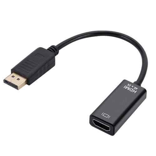 Ligne de Conversion 4K DP vers HDMI pour Écran Haute Définition Interface DisplayPort Projecteur à Couleur Shell Small (4K) DP vers HDMI