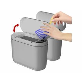 Poubelle Automatique Hygiénique Sans Contact Bac à Ordures pour Cuisine à  Capteur