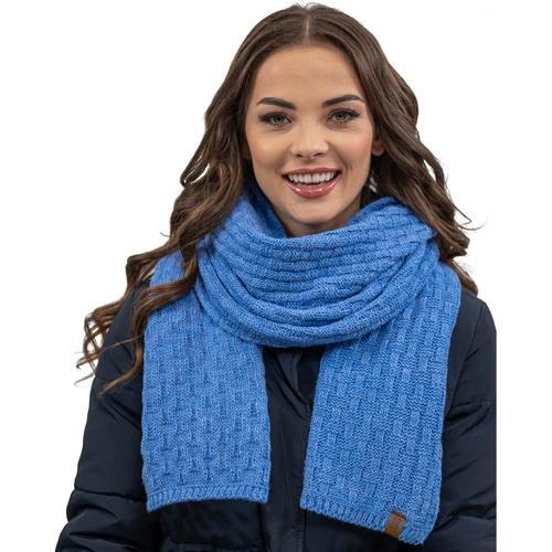 Écharpe Femme Hiver Automne Élégante En Laine Chaude Accessoire Pour Le Confort Et Le Style En Extérieur Composition Douce Et Flexible Couleurs Classiques 7015s