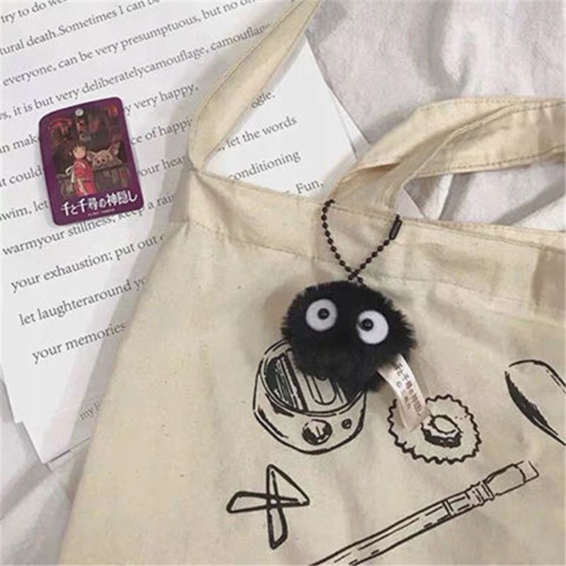 Porte-cls Anime Spirited Away noir petit brykie - 10