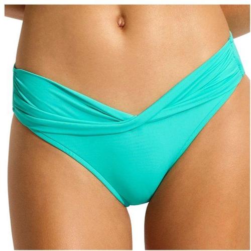 Women's Collective Twist Band Hipster Bas De Maillot Taille 14, Turquoise