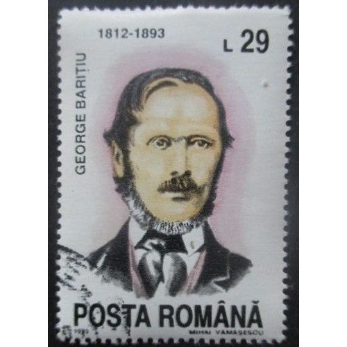 Roumanie N°4104 George Baritiu Oblitéré