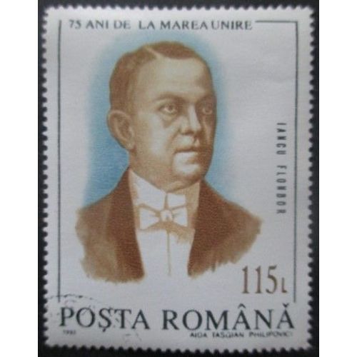 Roumanie N°4116 Iancu Flondor Oblitéré