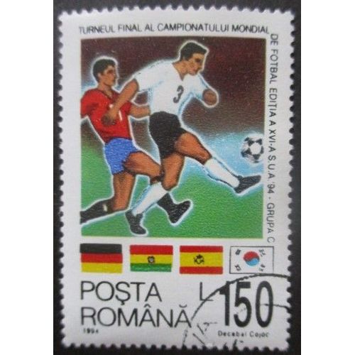 Roumanie N°4172 Coupe Du Monde De Football Usa 1994 Oblitéré