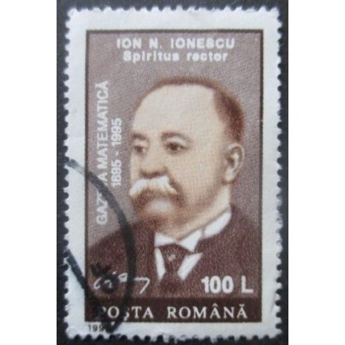 Roumanie N°4286 Ion N. Ionescu Oblitéré