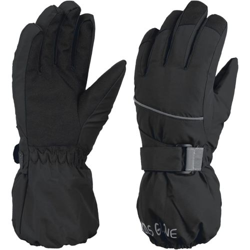 Gants Ski Enfant Hiver Gants Neige Chaud Snowboard Coupe-Vent Antidérapant pour Garçon Fille Sports en Plein Air.[G593]