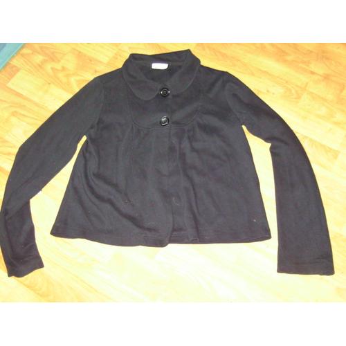 Veste Pimkie Courte Noire Taille 36 Tbe