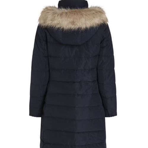 Doudoune Longue Tommy Hilfiger Femme Bleu Marine