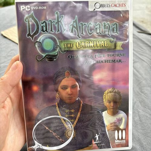 Dark Arcana The Carnival Jeu Pc Cd Rom Objets Cachés/ 18/M2