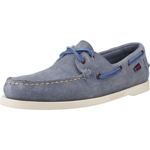 Sebago Portland Flesh Colour Bleu - 43