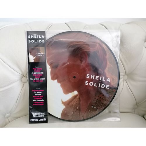 Sheila Solide - Sheila - Vinyle 33 Tours (Picture Disc Collector - Édition Limitée)