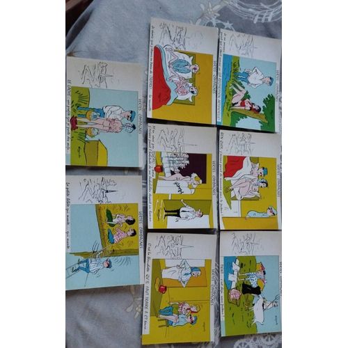 Verte Campagne - 8 Cartes Postales Anciennes Et Différentes - Humour - Alexandre