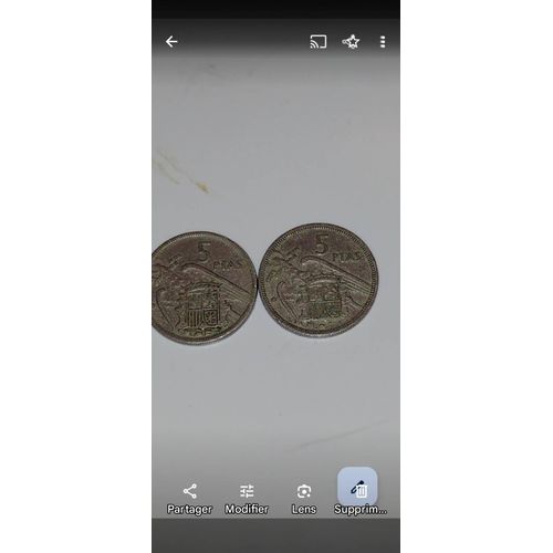 5 Pesetas 1957