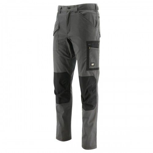 Pantalon De Travail Extensible Ajusté Essentials Cargo - Gris Et Noir - Taille 48 Caterpillar