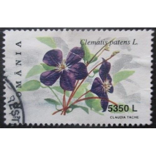 Roumanie N°4521 Fleurs Oblitéré