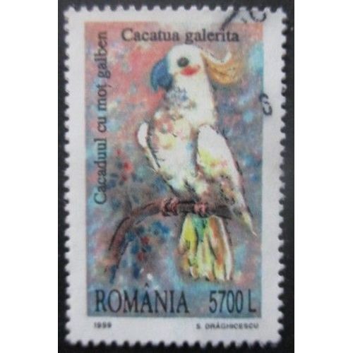 Roumanie N°4539 Cacatoès Oblitéré